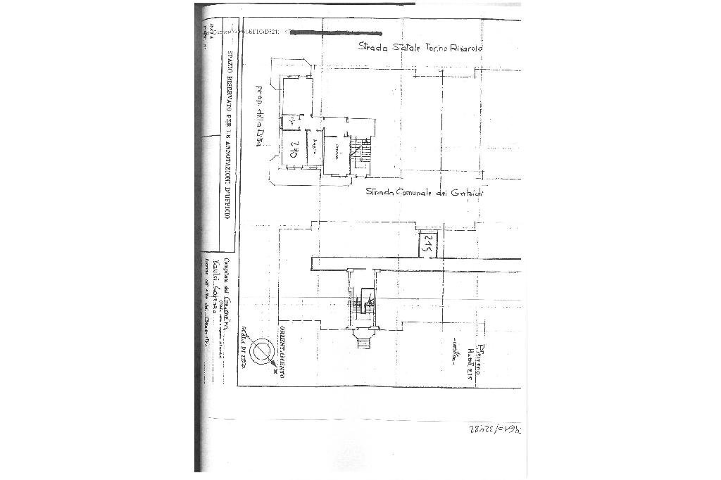 Three-room apartment Via Circonvallazione, Feletto - floor plans 1