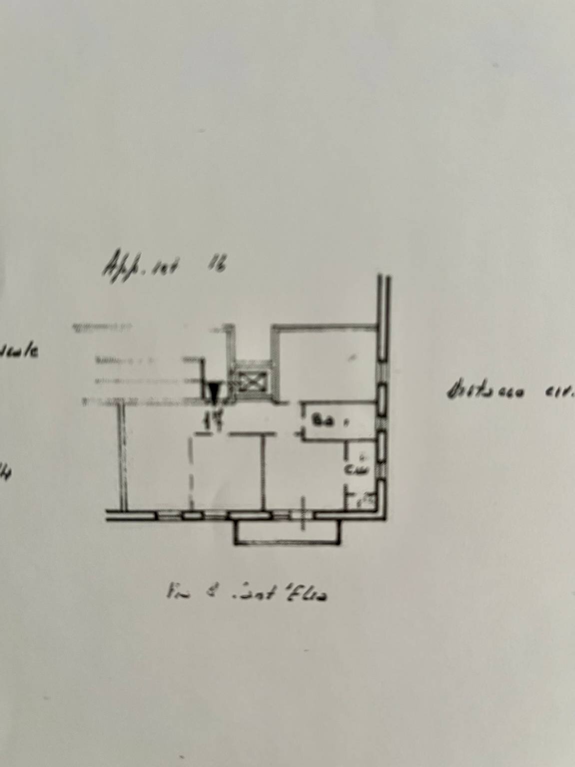 Quadrilocale via Antonio Sant'Elia, 69, Genova (zona Sestri Ponente) - planimetria 1