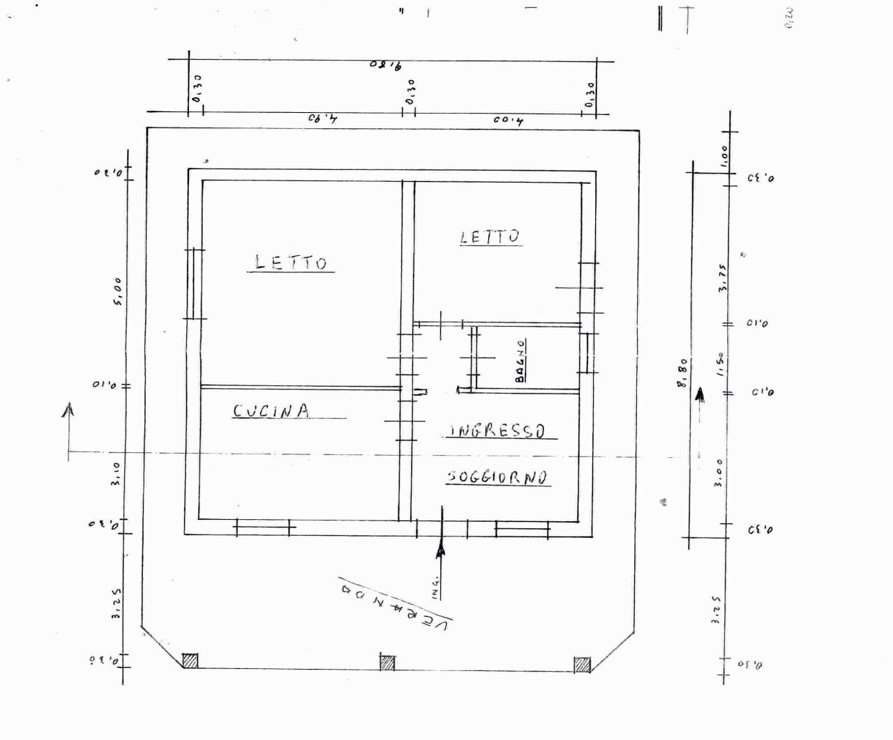 planimetria.jpg - Villa canicattini bagni, Canicattini Bagni - planimetria 1