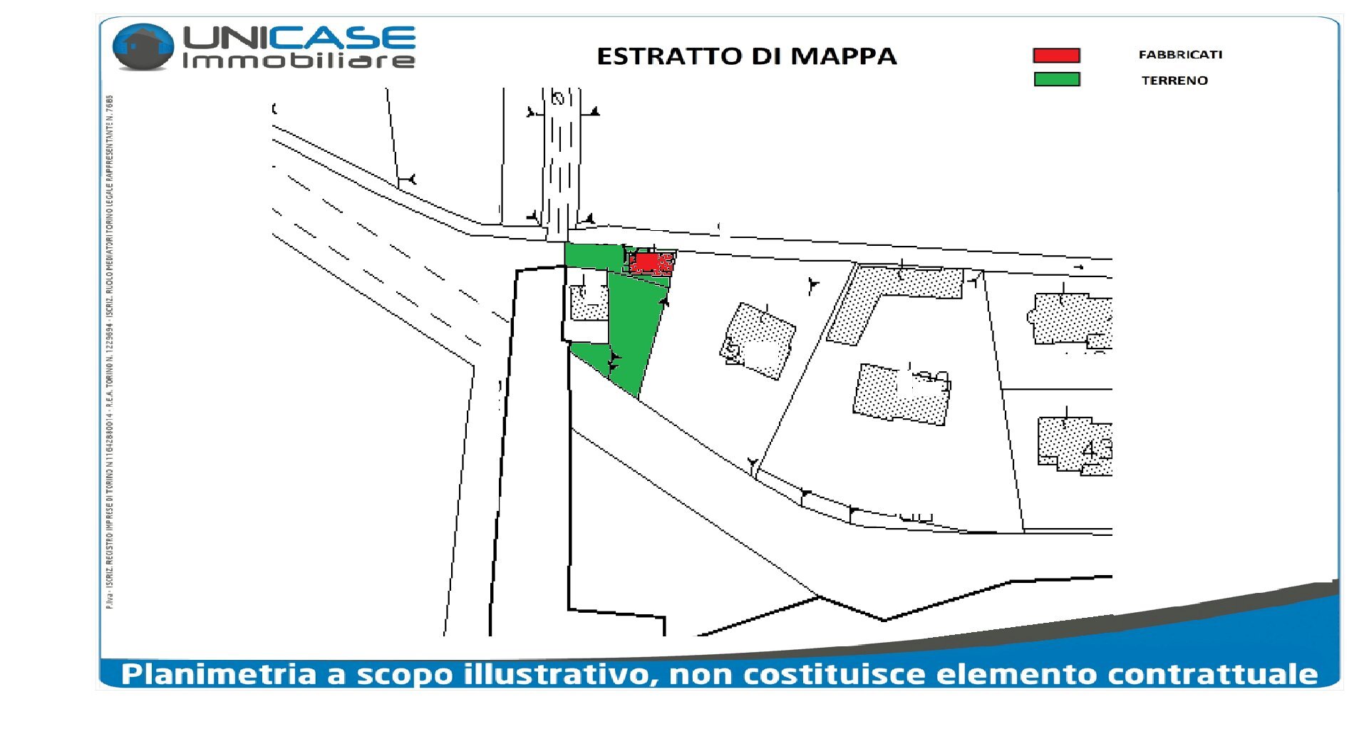 Tettoia / Portico Via Santa Sea, 26, Campiglione Fenile - planimetria 1