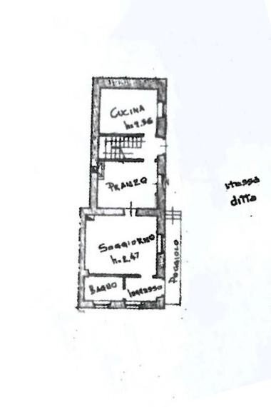 Villa via Castagnola, Gremiasco - planimetria 1