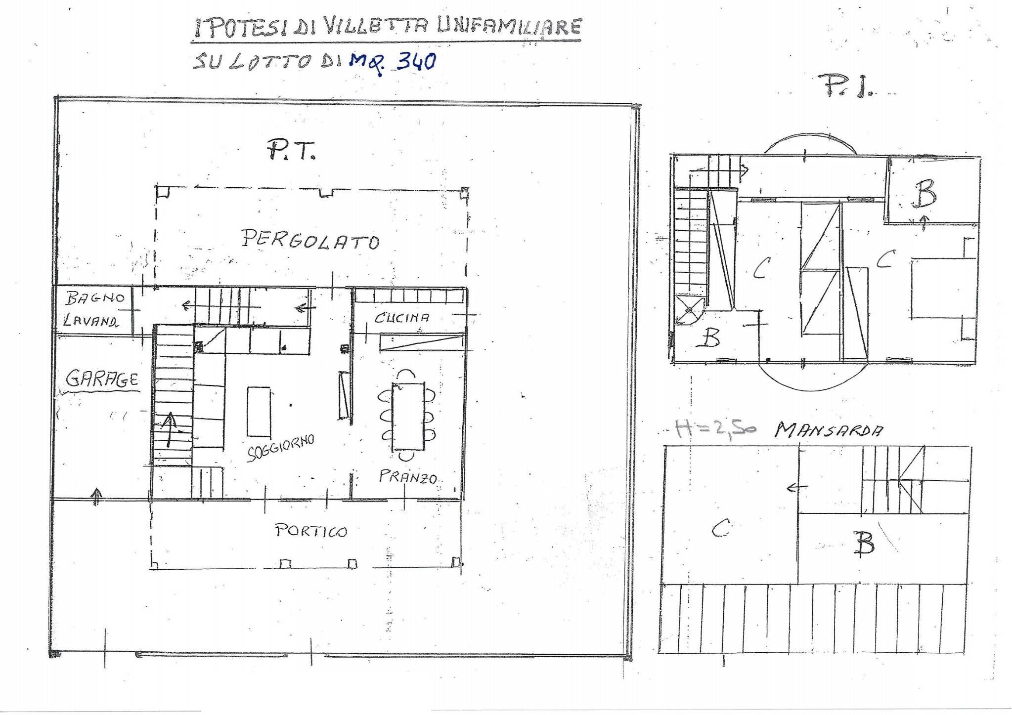 Terreno edificabile Rimini - planimetria 1
