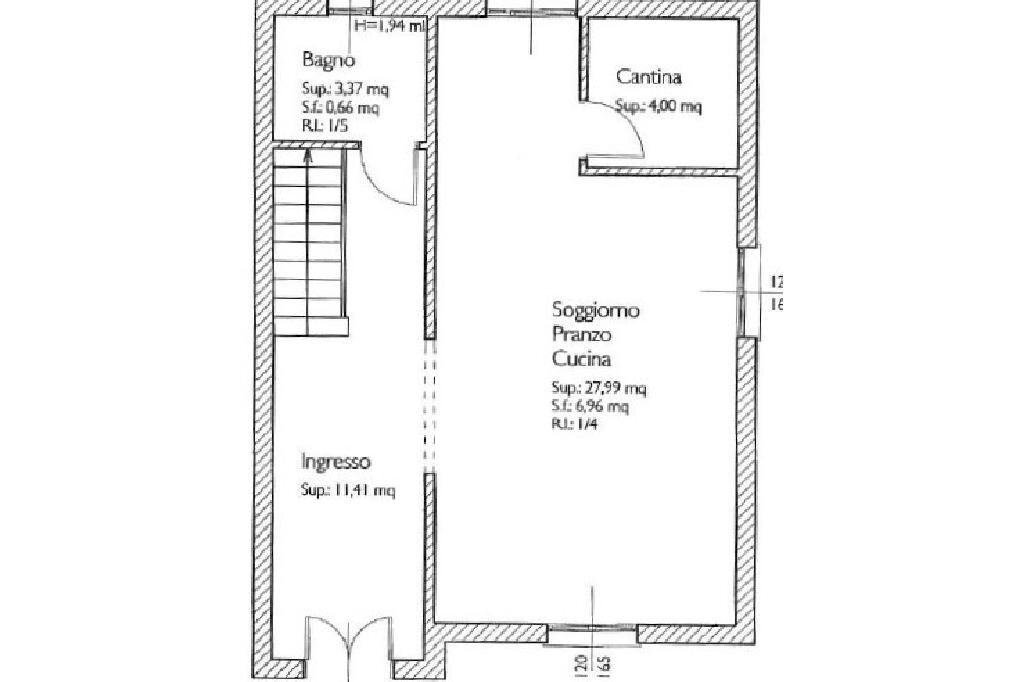 Villa Viale Nuovo Risorgimento, Campagnola Emilia - planimetria 1