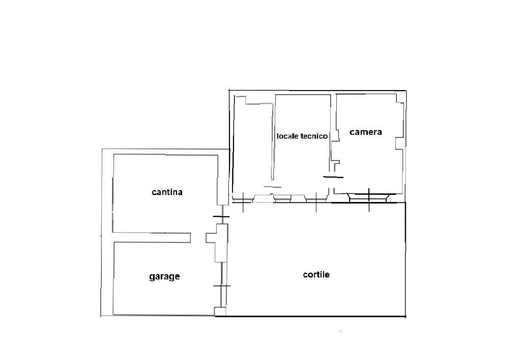 Casa indipendente Via Oddone, Villamiroglio - planimetria 1