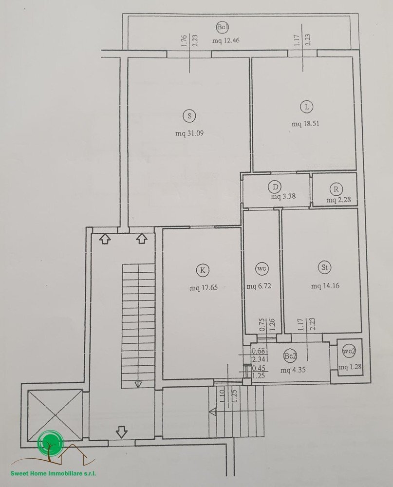 Three-room apartment Deledda   Numero civico 14, Triggiano - photo 3