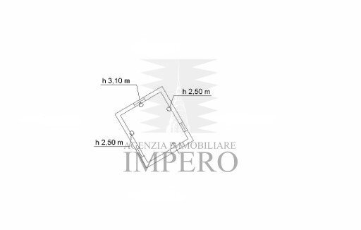 Rustico Strada Gardiora, Bordighera - planimetria 1