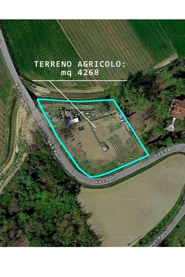 Terreno agricolo via San Paolo, 19, Rimini - planimetria 1
