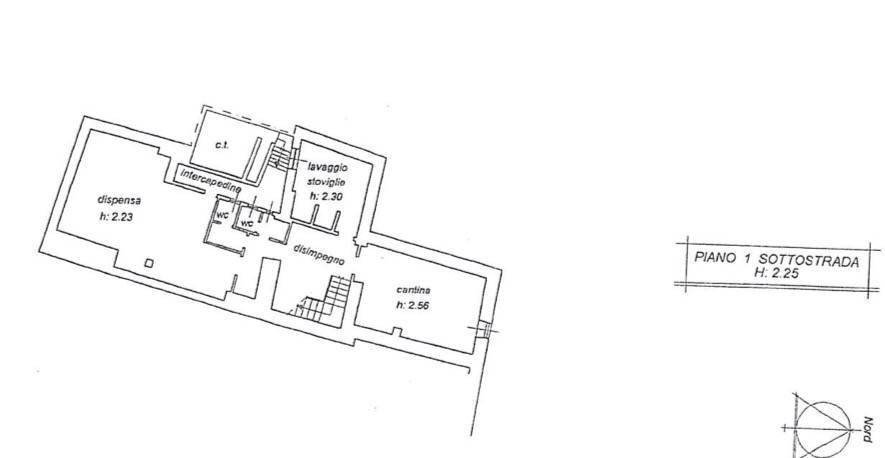 Negozio via Andrea Fantoni, 1, Alzano Lombardo - planimetria 1