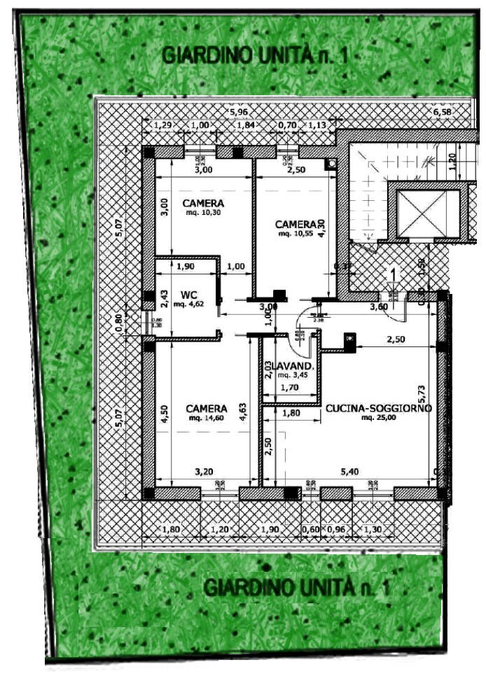 unita 1 (2).jpg - Appartamento Via Emilia 16, Sestri Levante - planimetria 1