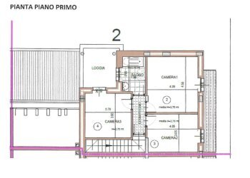 planimetria - Terraced Villa Robilante - photo 25