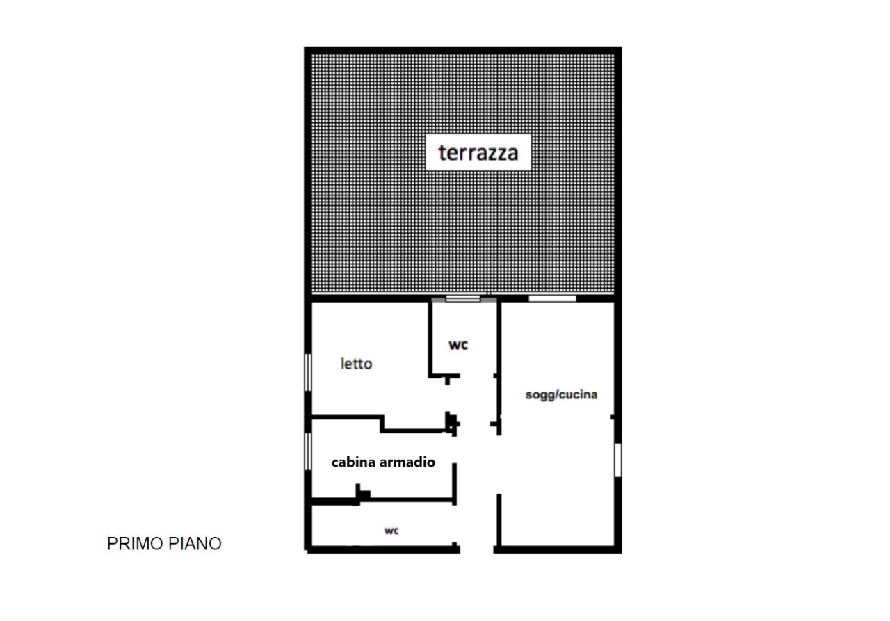 Appartamento Cervia - planimetria 1