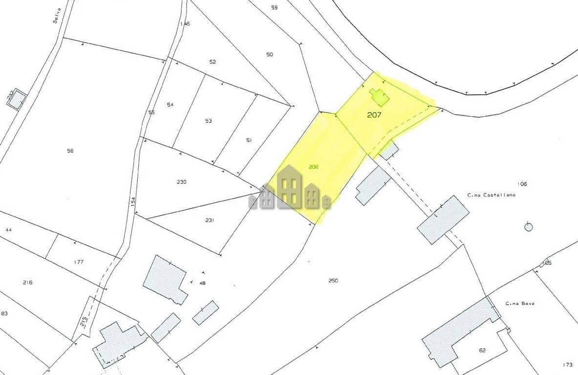 Casa indipendente regione selva, 3 bis, Vistrorio - planimetria 1