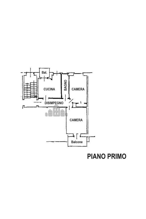 Three-room apartment Rosone Via ceresole, 7, Locana - floor plans 1