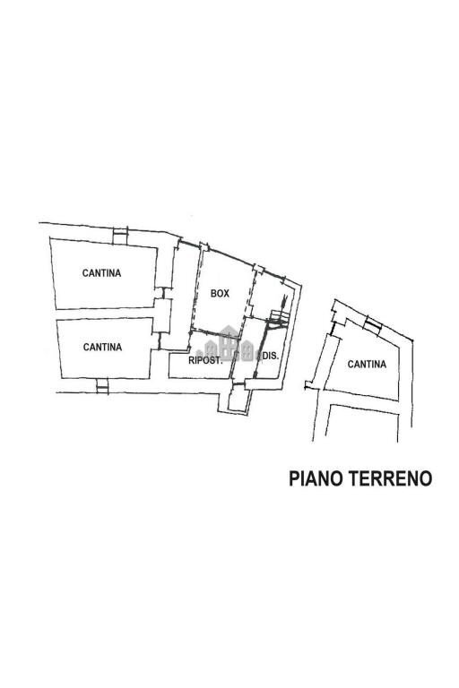 Independent house via Garibaldi, 2, Brosso - floor plans 1