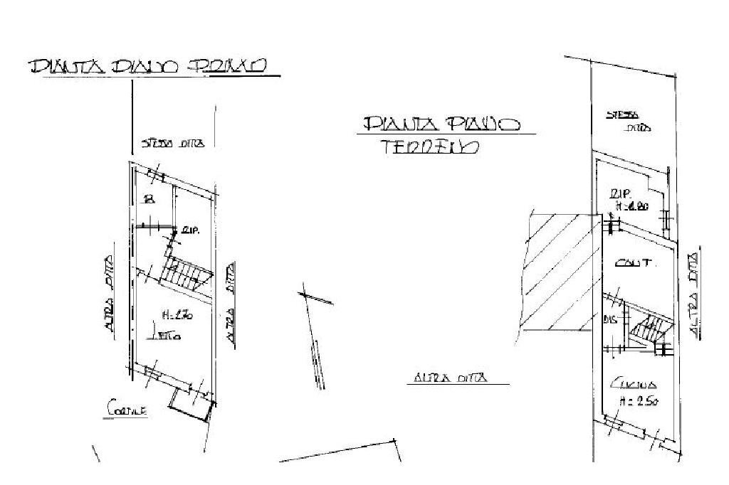 Casa semi indipendente Via Casotto, San Sebastiano da Po - planimetria 1