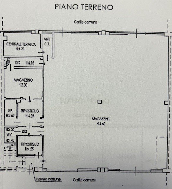 Shed Torre Pellice - floor plans 1