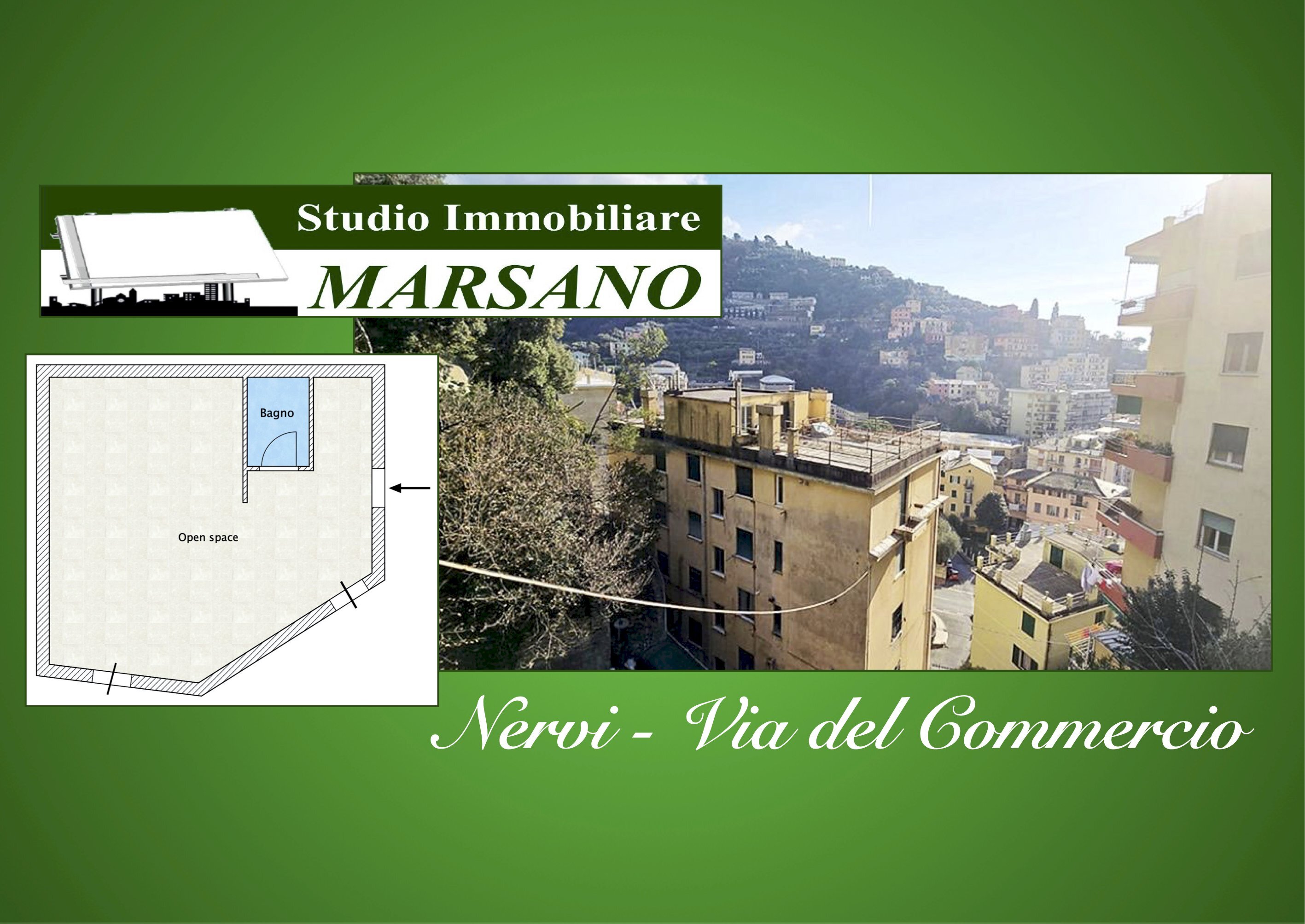 One-room apartment Genova (neighborhood Nervi) - photo 1