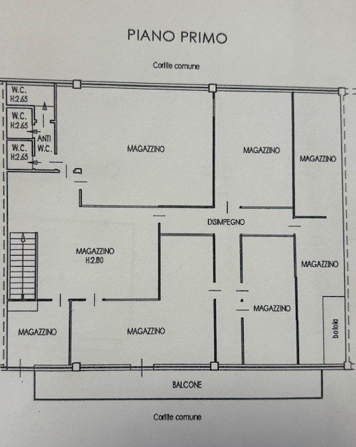 Shed Torre Pellice - floor plans 1