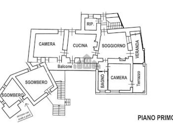 Planimetria - Casa indipendente Borgata Pianseretto, 5, Pont-Canavese - foto 40