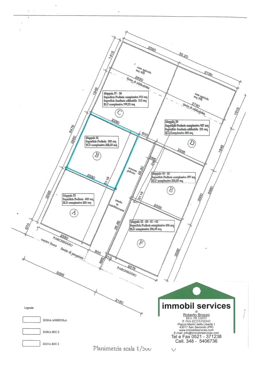 plan 1_page-0001.jpg - Building land Strada Rovere Santa 39/a, Sissa Trecasali - photo 1