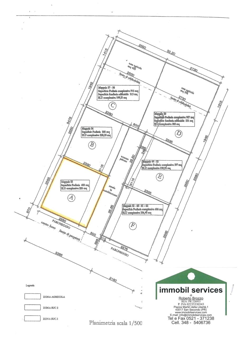 PLAN 2_page-0001.jpg - Building land Strada Rovere Santa 39/a, Sissa Trecasali - photo 1