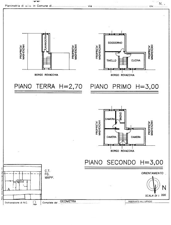 planimetria per portali.png - Townhouse San Secondo Parmense - floor plans 1
