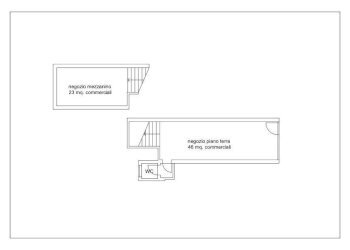 planimetria - Negozio corso Vittorio Emanuele II, Modena (zona Centro Storico) - foto 1