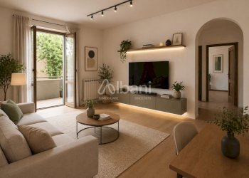 SP665_render di ristrutturazione della zona giorno - Trilocale La Spezia - foto 2