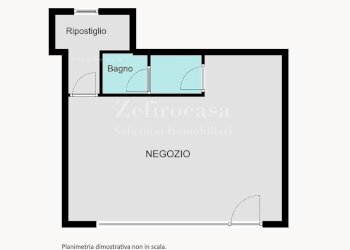 planimetria dimostrativa - Negozio Cento - foto 4