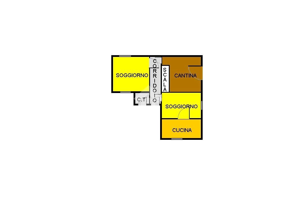 Independent house Via Isola, Riolo Terme - floor plans 1