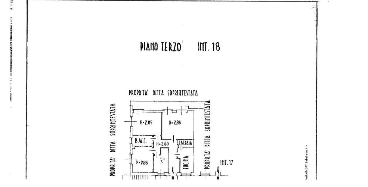 planimetria - Appartamento strada PRIVATA SANTA CROCE, 5, Alassio - planimetria 1