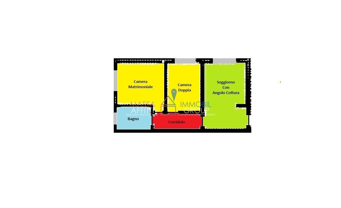 Planimetria.jpg - Three-room apartment Via delle Pinete 22, Carrara - photo 2
