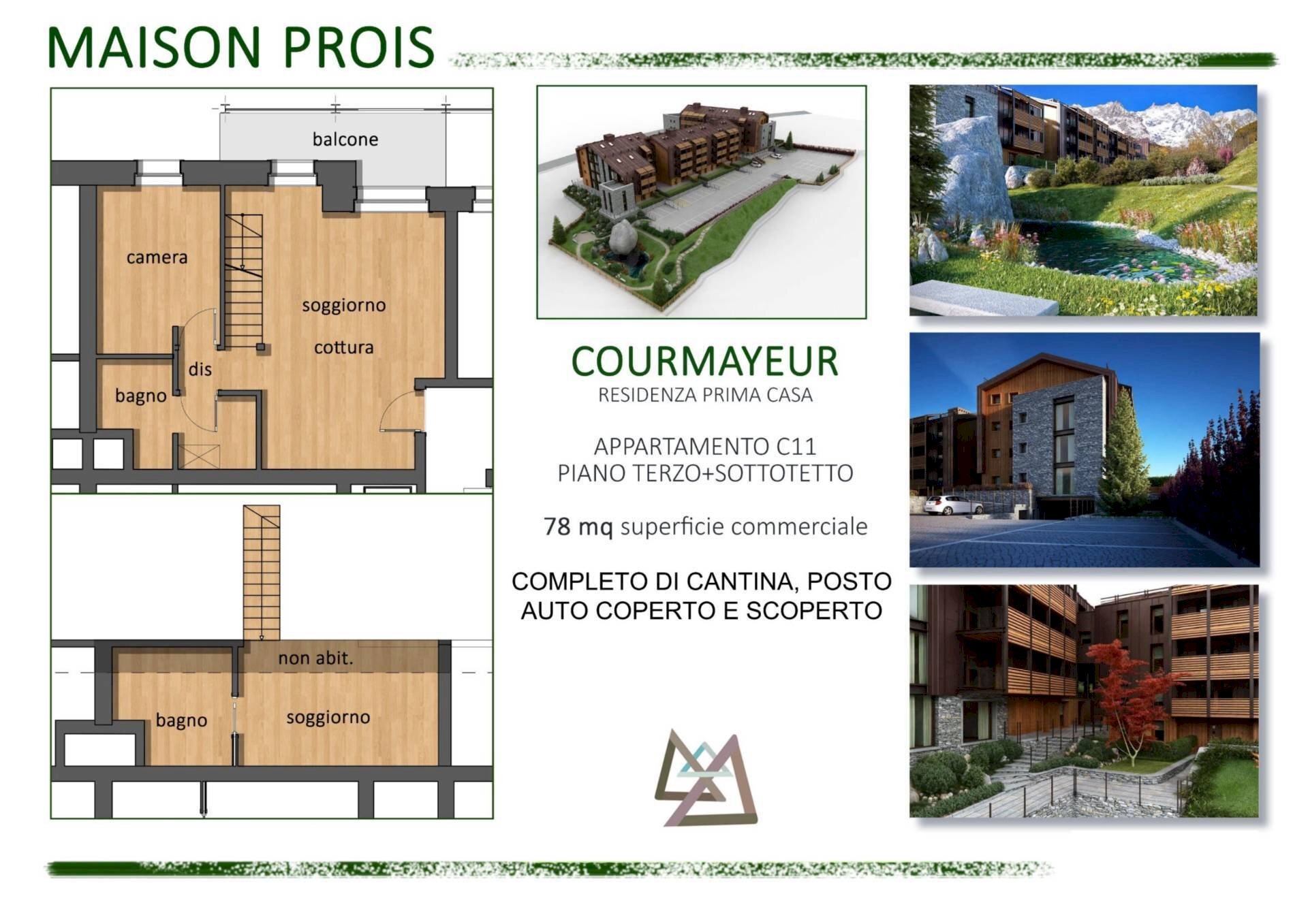 Three-room apartment Strada Larzey, Courmayeur - photo 3