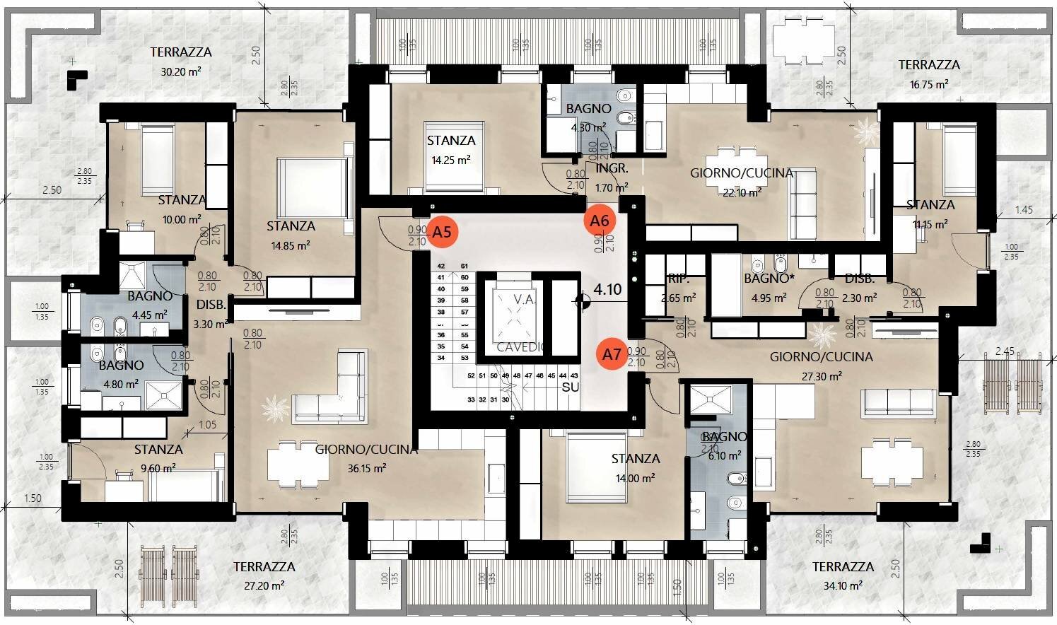 Quadrilocale Via Verruca, Trento - foto 2