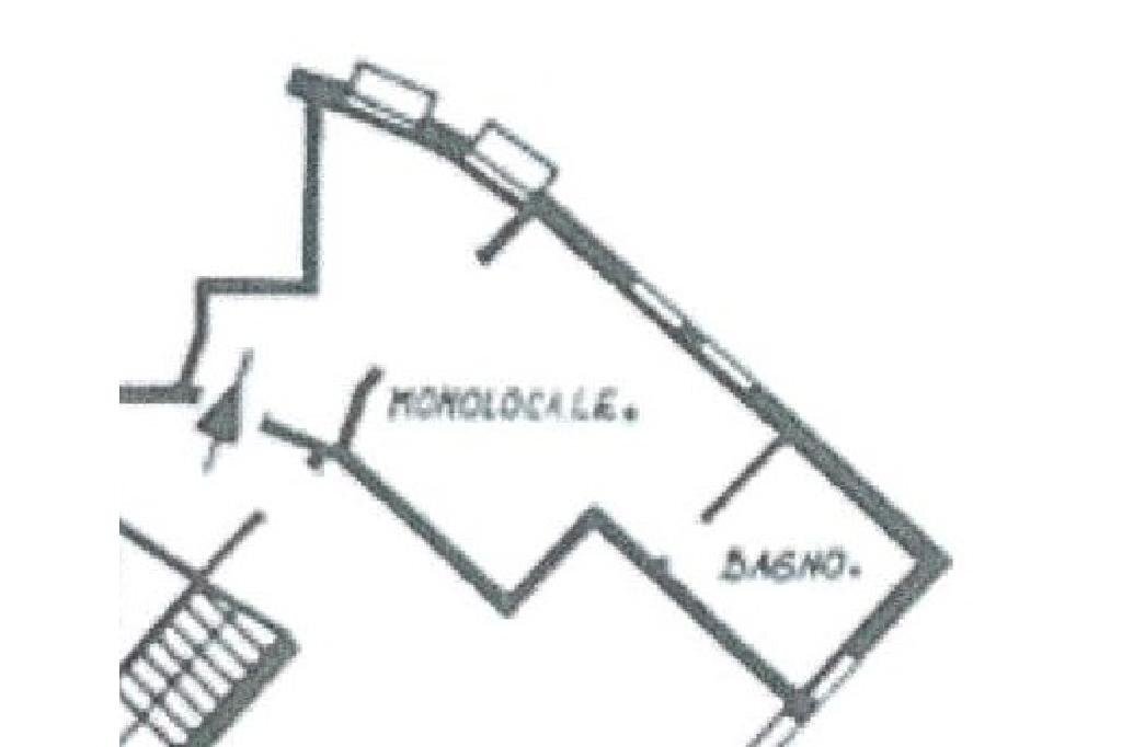 One-room apartment Via provinciale superiore, Molinella - floor plans 1