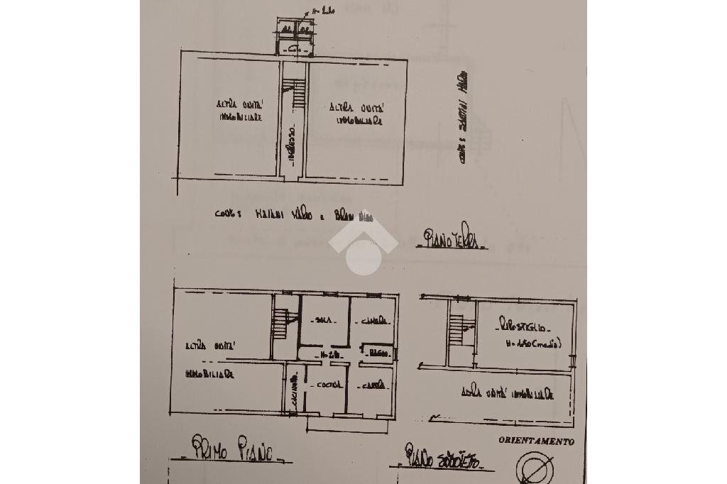 Quadrilocale Via roma, Monte Cerignone - planimetria 1