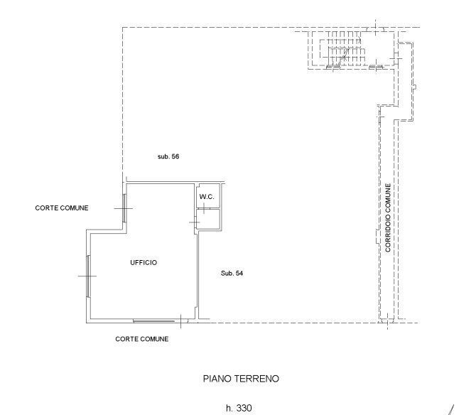 Shop via Kaolack, Aosta - floor plans 1