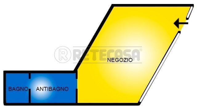 Retecasa_Valdagno - Planimetria - Locale Commerciale Valdagno - planimetria 1