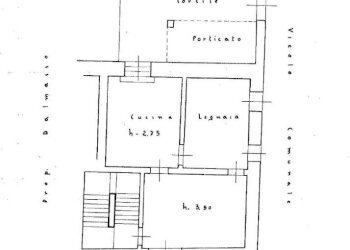 Planimetria - Magazzino via del Rinchiuso, Mondovì - foto 1