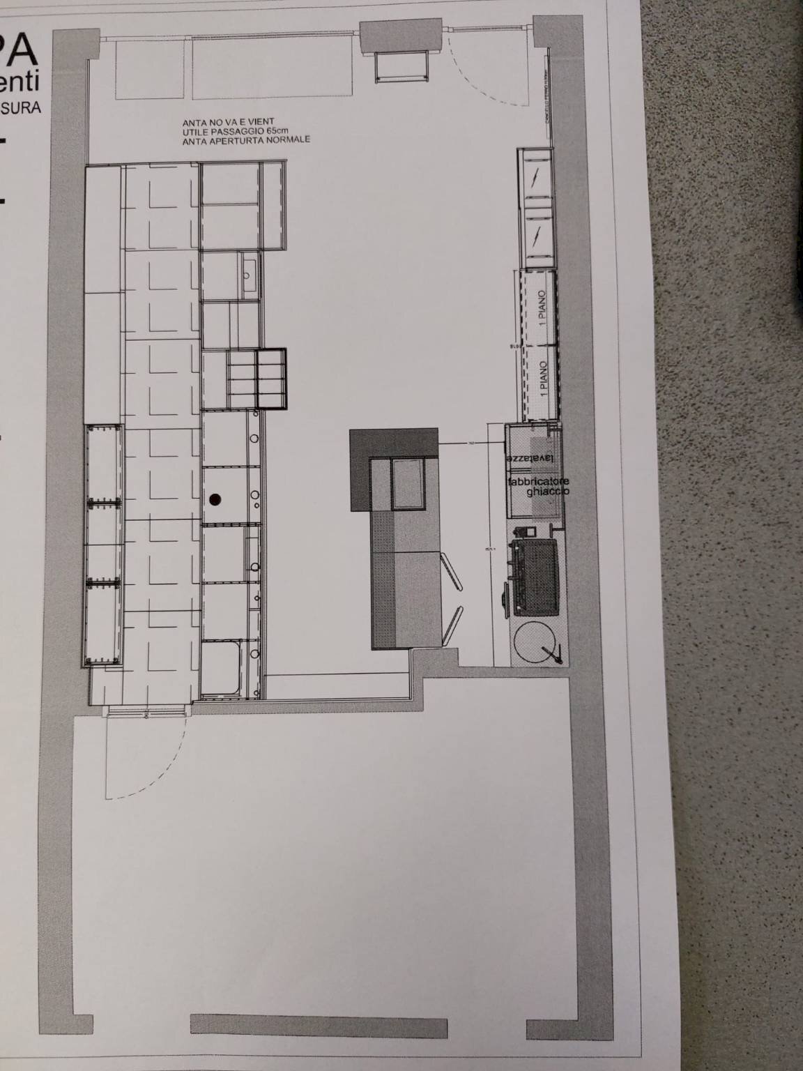 Bar - Tobacco - Ricevitoria Torino - floor plans 1
