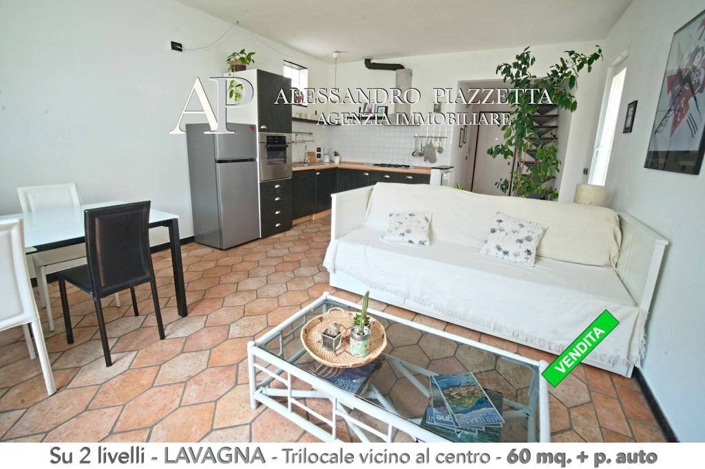 Ampia e luminosa zona giorno - Trilocale Lavagna - foto 2