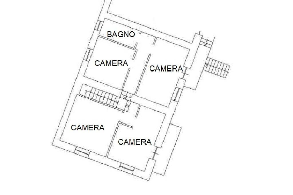 Independent house Via Comba San Pietro, Revello - floor plans 1