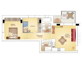 Trilocale Zona Polo Scolastico, Rimini - foto 1