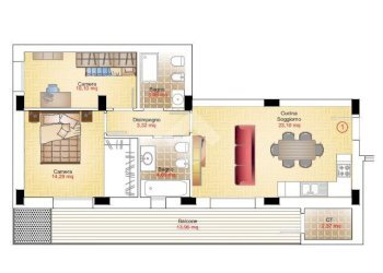 Trilocale Zona Polo Scolastico, Rimini - foto 1