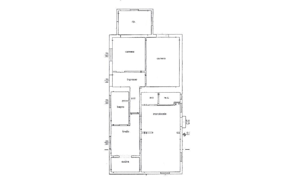 Villa Via Pisignano, Rimini - planimetria 1