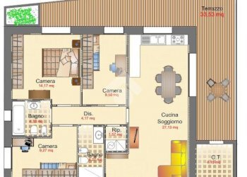 Quadrilocale Piazza Dossi, Rimini - foto 1