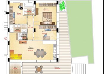 Quadrilocale Piazza Dossi, Rimini - foto 1