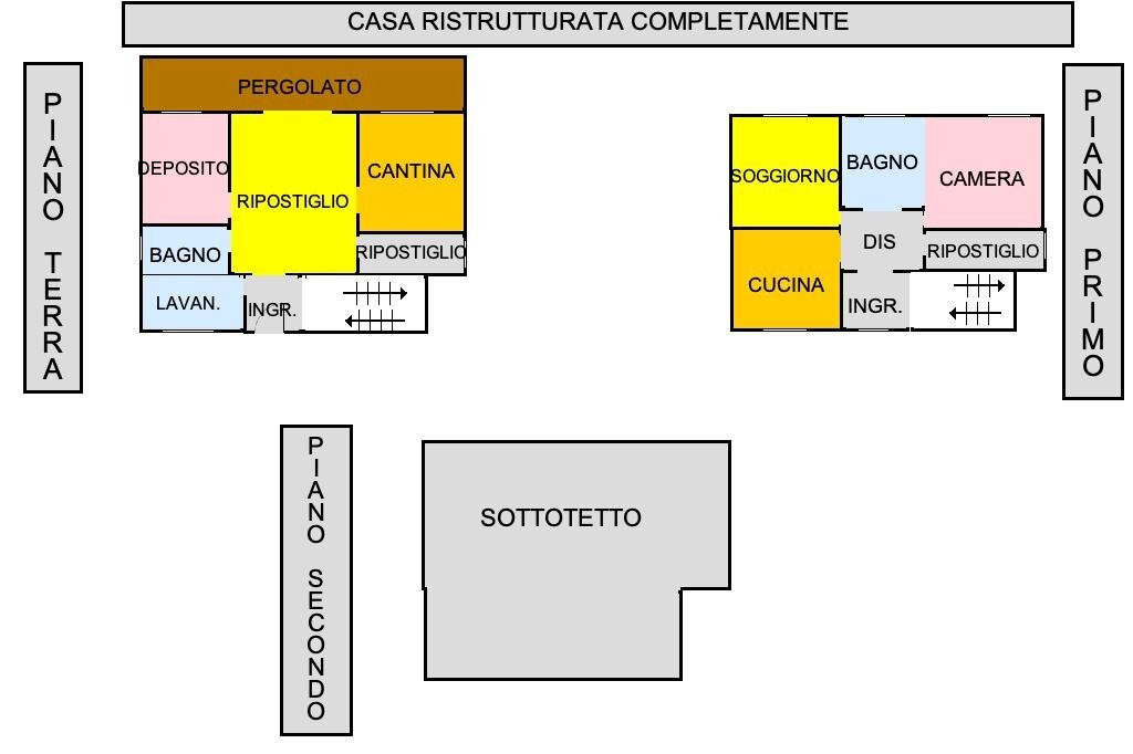 Villa Via Ludwig Van Beethoven, Reggio nell'Emilia - planimetria 1