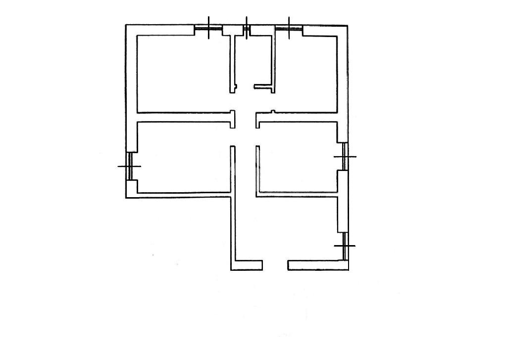 Quadrilocale Via Bobbio, Genova (zona Marassi) - planimetria 1