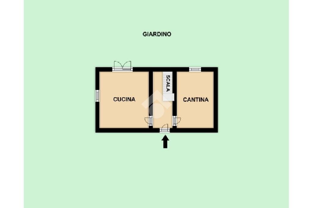 Casa indipendente località Acquafredda, Millesimo - planimetria 1
